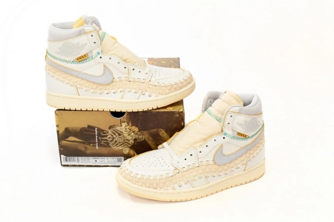 Cheap MAX Woven Jordan Supply FD2565-100 High OG Beauty Sail Retro Bephie's Union SP 1 0721